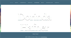 Desktop Screenshot of dorindahafner.com